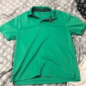Medium Under Armour green dress shirt